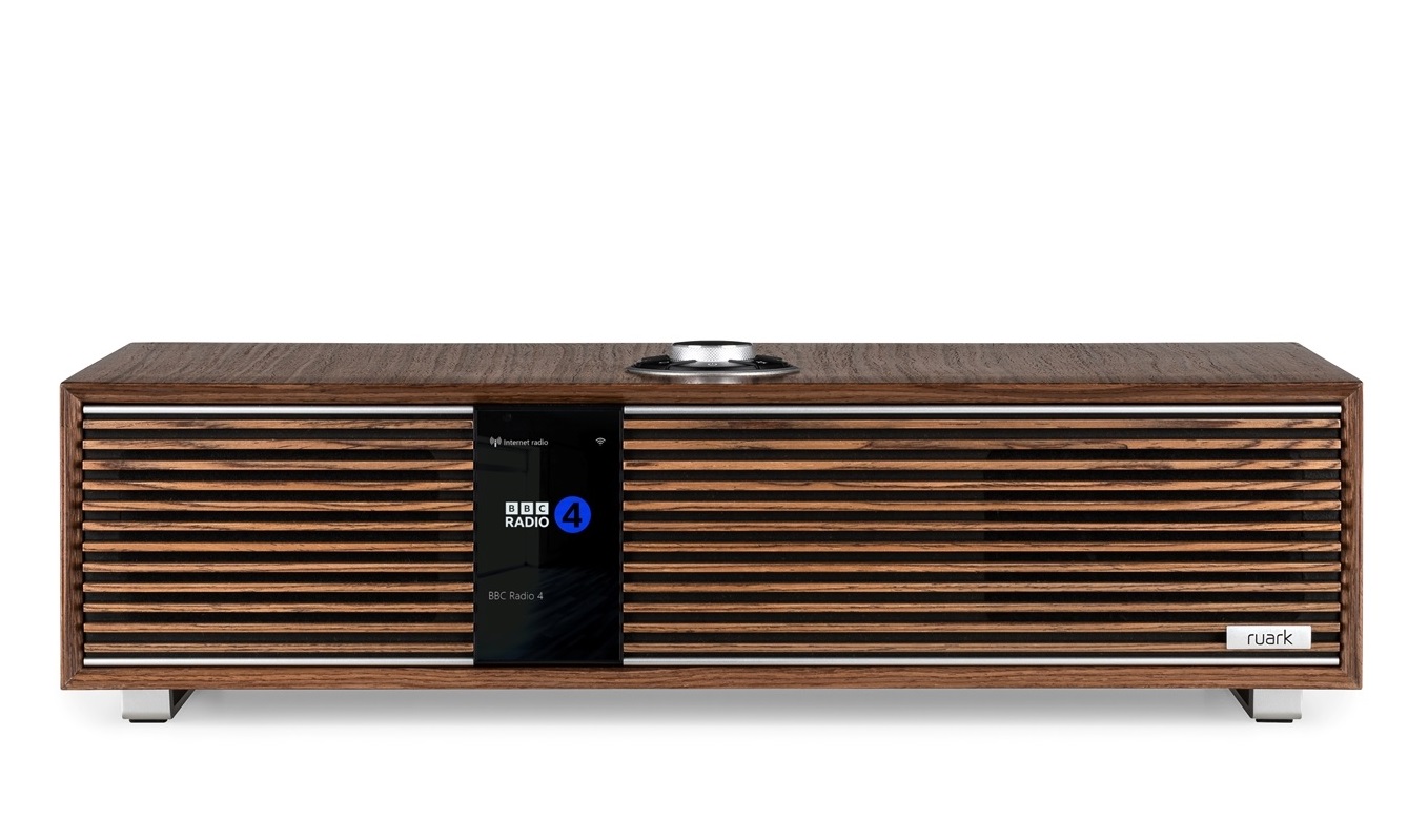 Ruark R410 orzech – zintegrowany system muzyczny all-in-one w orzechowym wykończeniu