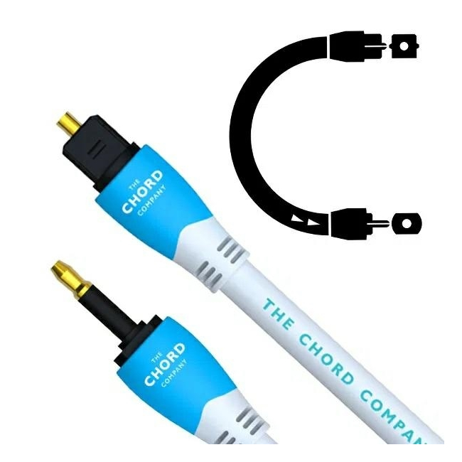 CHORD C-LITE - Kabel optyczny Toslink-Mini-Jack 3,5mm - 0,3M