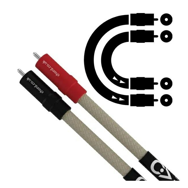 CHORD EPIC X - Interkonekt stereo RCA - 1,5M
