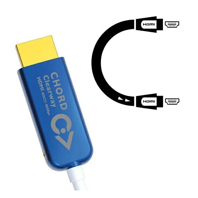 CHORD CLEARWAY - Kabel HDMI AOC 2.1 8K -  8,0M