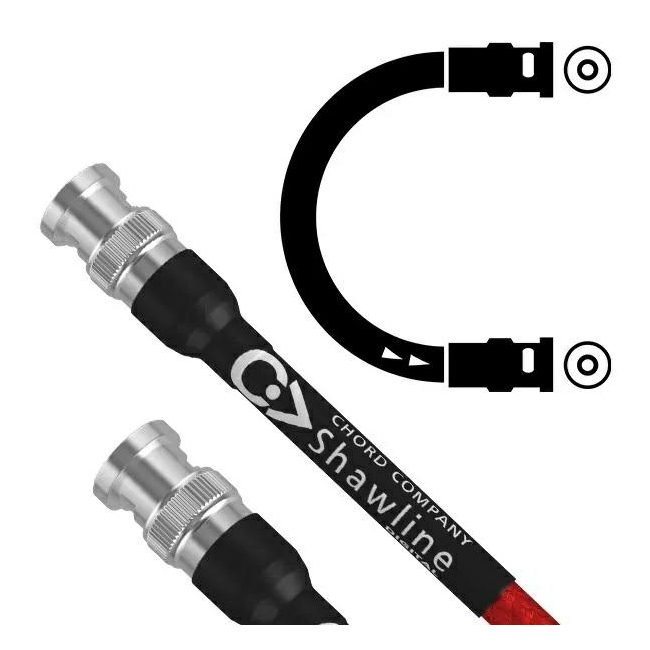 CHORD SHAWLINE - Kabel cyfrowy coaxial BNC-BNC - 0,5M