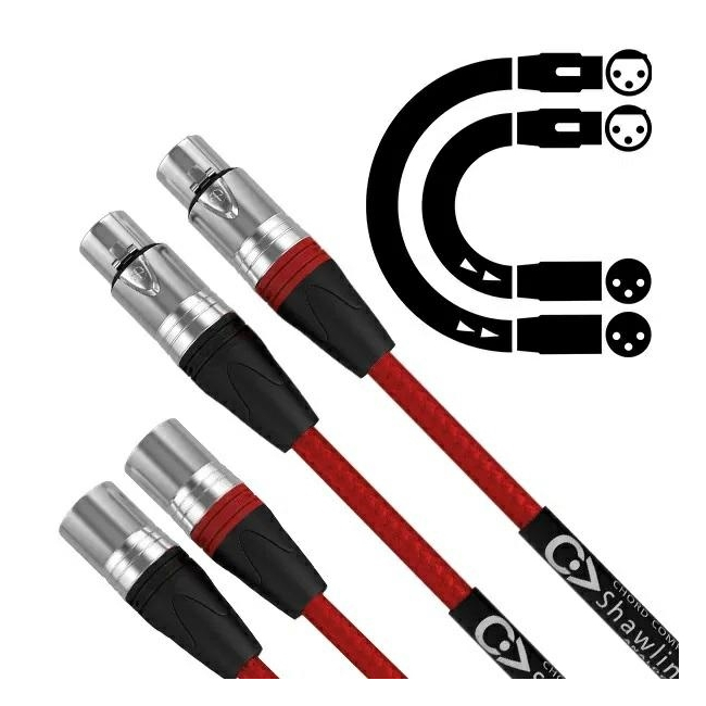 CHORD SHAWLINE X - Interkonekt zbalansowany XLR - 5,0M