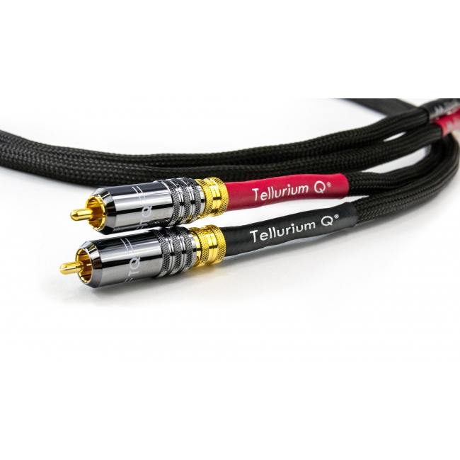 Tellurium Q Black II RCA 1m interkonekt