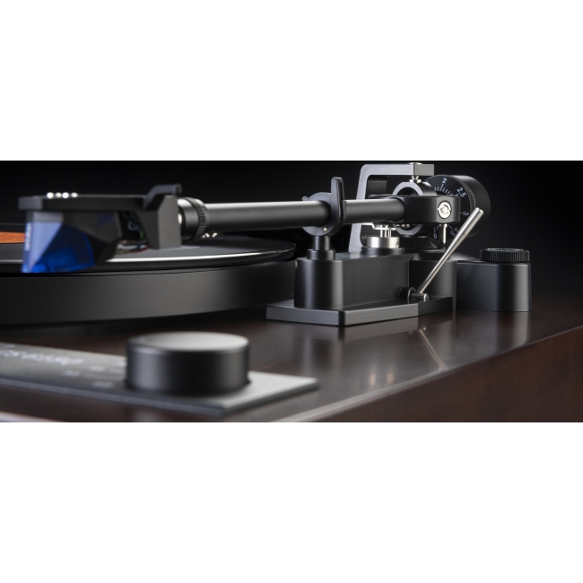 Dual CS 618Q czarny lakier - gramofon – dual CS 618Q czarny lakier – gramofon, zbliżenie na ramię i