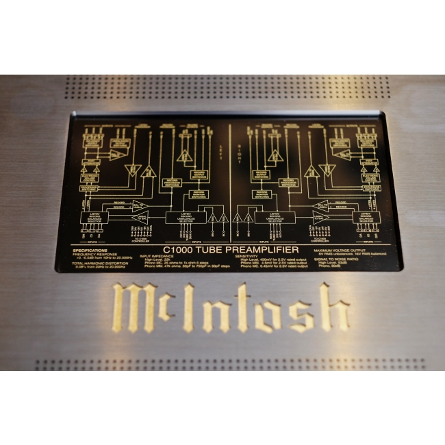 McIntosh C1000C/C1000T tablica