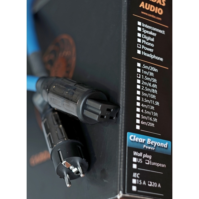 Cardas Clear Beyond Power Cord 1,5m C19