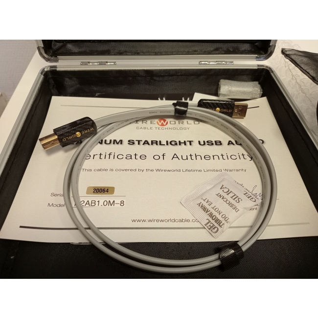 WireWorld Platinum Starlight 8 USB 2.0 1m, jak nowy