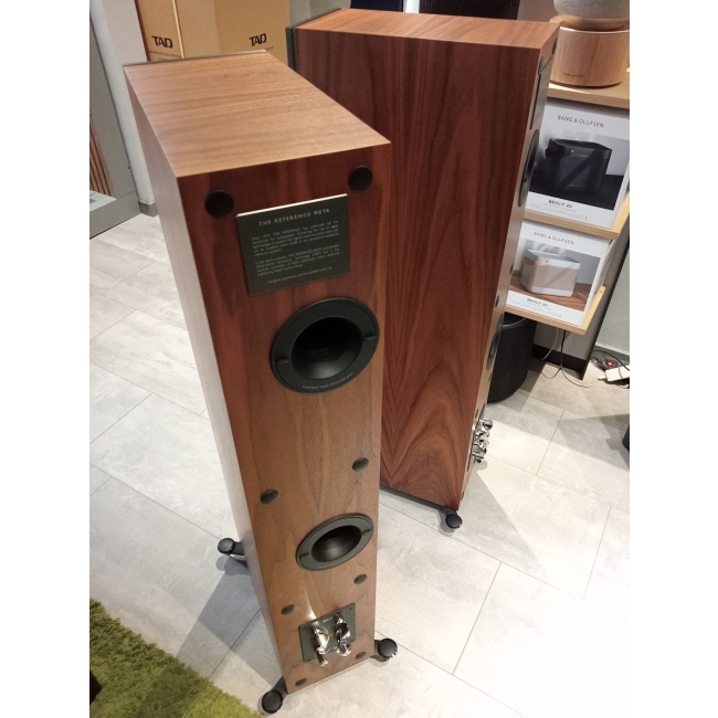 Kef Reference 3 Meta satin walnut silver, jak nowy
