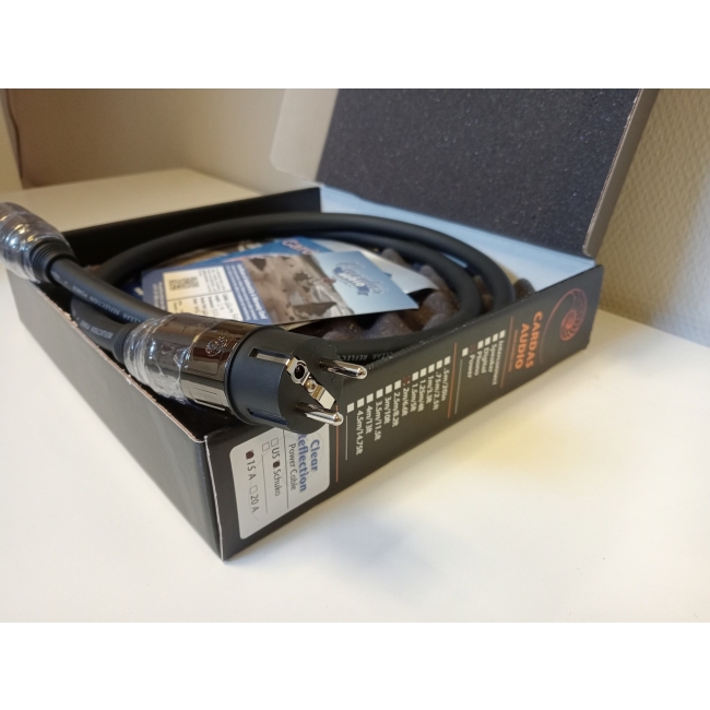 Cardas Clear Reflection Power Cord 2m, stan bdb