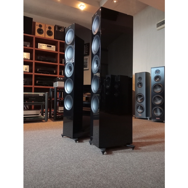 KEF R11 czarny połysk, 4-letnie