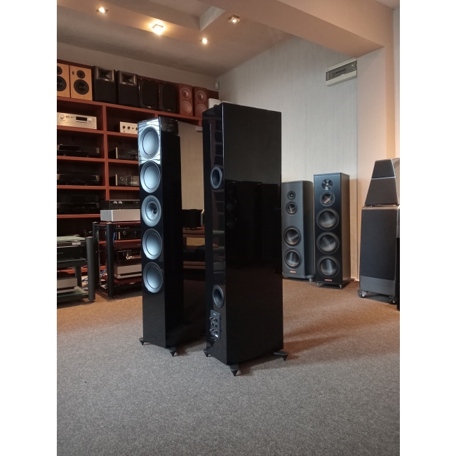 KEF R11 czarny połysk, 4-letnie