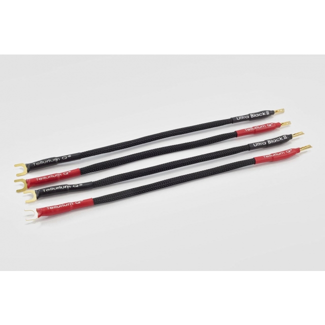 Tellurium Q Ultra Black II Biwire-Links zworki