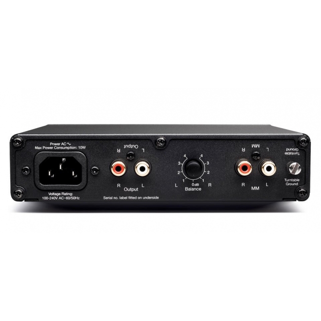 Cambridge Audio Solo - Przedwzmacniacz gramofonowy MM – Cambridge Audio Solo – tylny panel