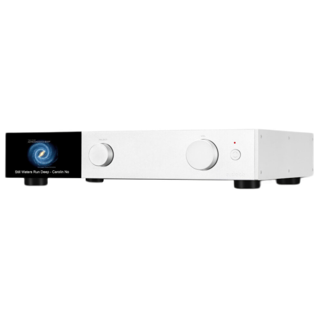 odtwarzacz sieciowy Audiolab 9000N biały skos