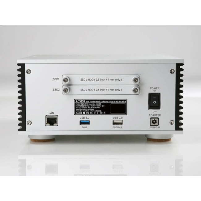 Aurender ACS100 – serwer muzyczny i ripper CD