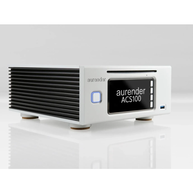 Aurender ACS100 – ujęcie produktu do zarządzania biblioteką muzyczną