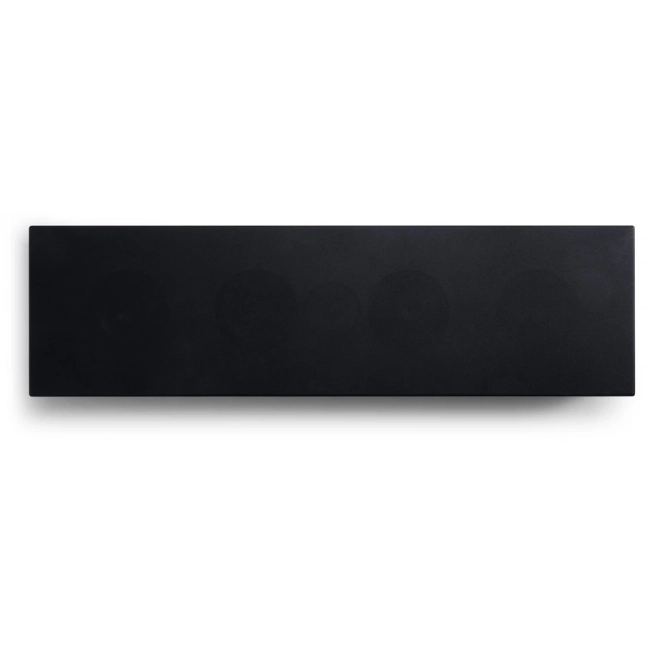 Canton Atelier InWall 11 C black semi-gloss – widok z założoną maskownicą