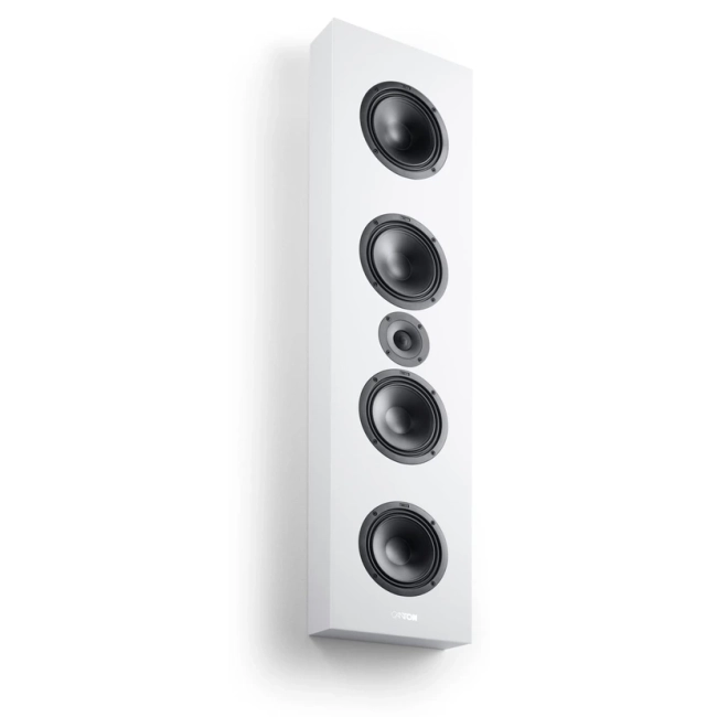 Canton Atelier InWall 11 white semi-gloss – zamontowany na ścianie, widok pod kątem