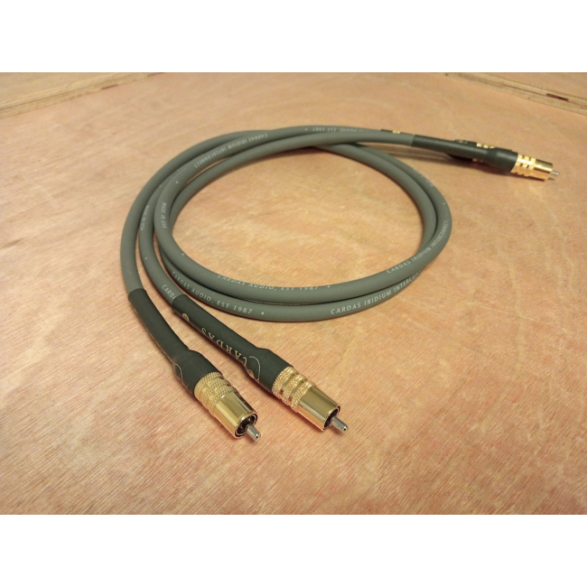 Cardas Iridium Interconnect RCA 1m, używany