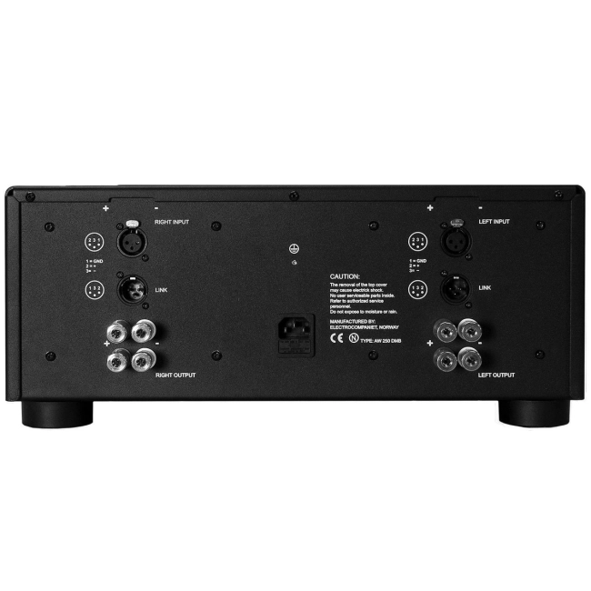 Electrocompaniet AW250 R – dodatkowe ujęcie końcówki mocy stereo