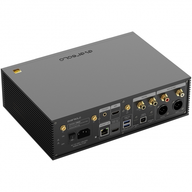 Eversolo DMP-A6 Master Edition gen.2 kolor czarny top tył