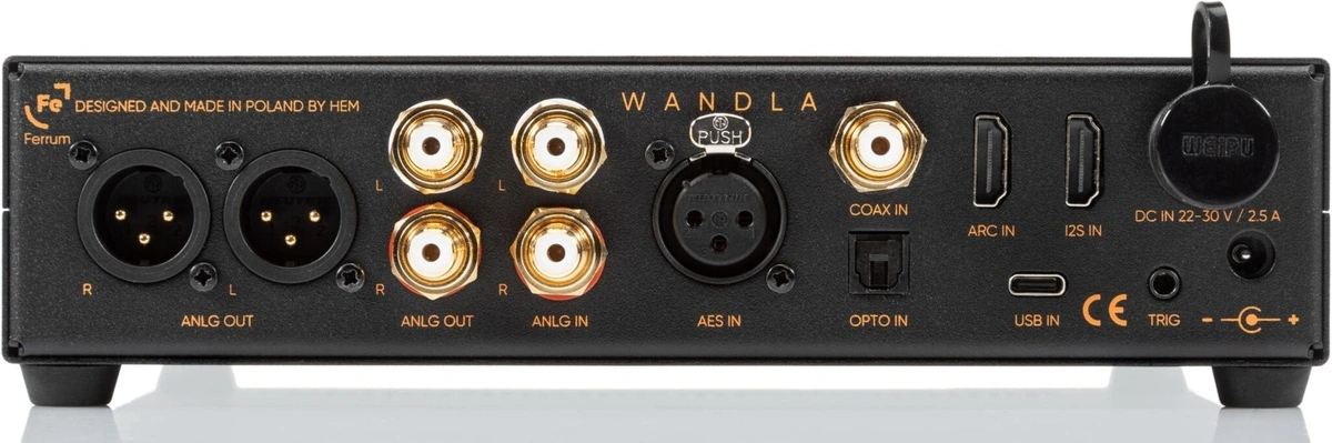Ferrum Audio Wandla GoldenSound Edition Gen 2 tył