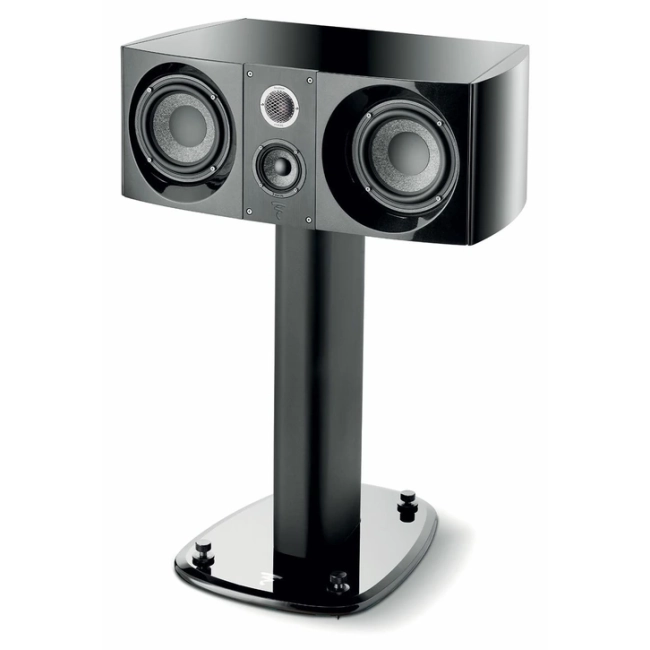 Focal Sopra Stand Black – solidny stand z matowym aluminiowym wykończeniem