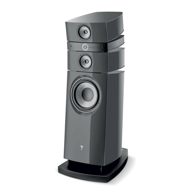 Focal Stella Utopia EM Evo Dark Walnut – ujęcie kolumny podłogowej