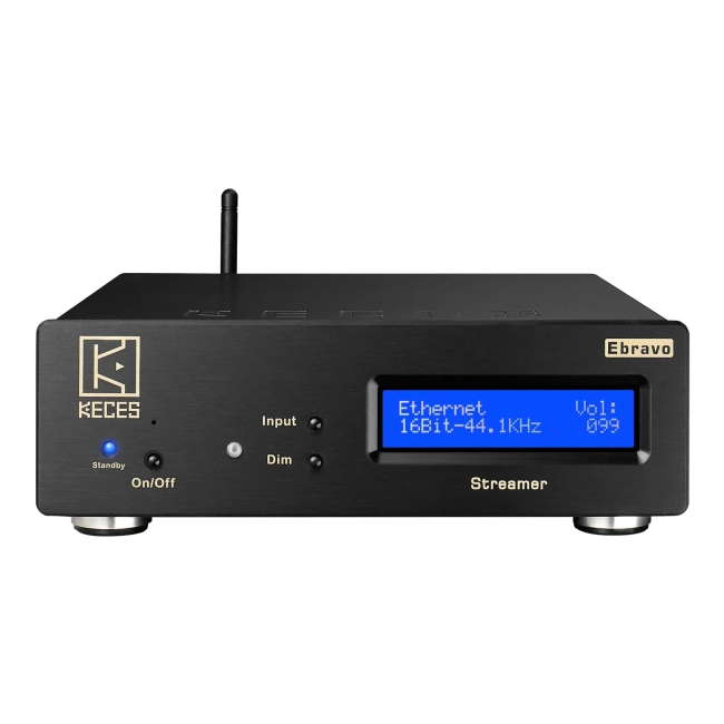 Keces Audio Ebravo Streamer – kompaktowy transport strumieniowy
