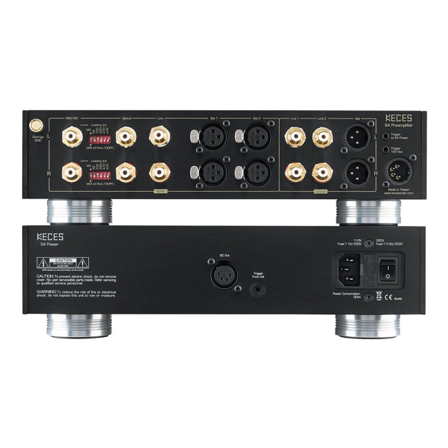 Keces Audio S4 – dodatkowe zdjęcie przedwzmacniacza