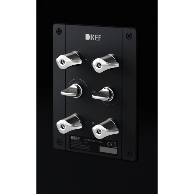KEF Reference 5 Meta High-Gloss Black-Copper – kolumna HiFi z serii The Reference