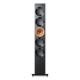 KEF Reference 5 Meta High-Gloss Black-Copper – front jednej kolumny widok z przodu
