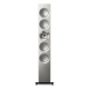 KEF Reference 5 Meta Satin Walnut-Silver – pojedyncza kolumna, frontowy widok głośników