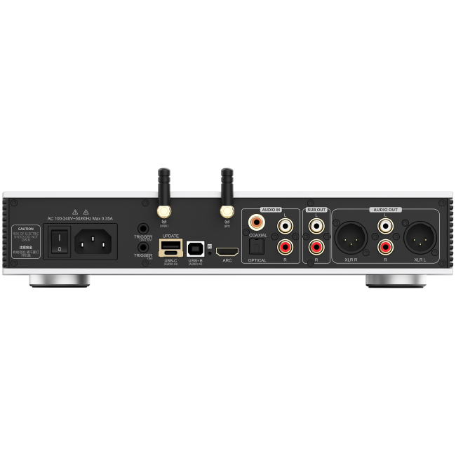 Luxsin X9 -Zbalansowany DAC R2R, Wzmacniacz Słuchawkowy (AMP) i Przedwzmacniacz (Pre-AMP) z Wi-Fi oraz Bluetooth