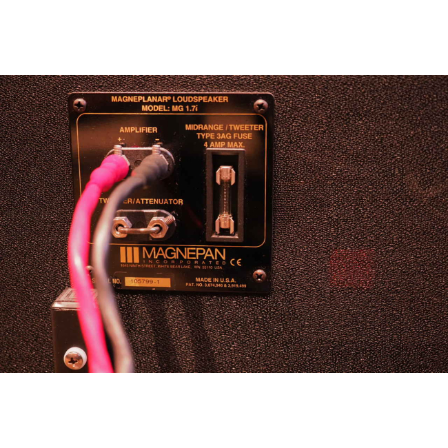 Magnepan MG 1.7i głośniki magnetostatyczne, używane