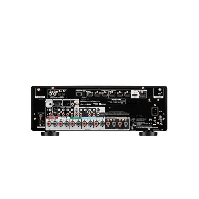 Marantz Cinema 60 DAB Series 2 czarny – tylne złącza i panele wejść/wyjść