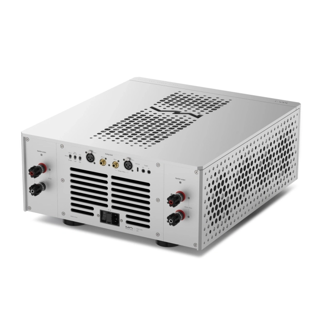 Matrix MA-1 preamplifier amplifier – górna część i widok tylnego panelu z widocznymi złączami