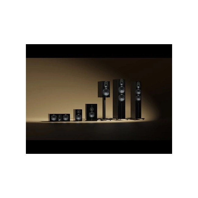 Monitor Audio Gold 300 6G biały satyna – film YouTube: Biały - film