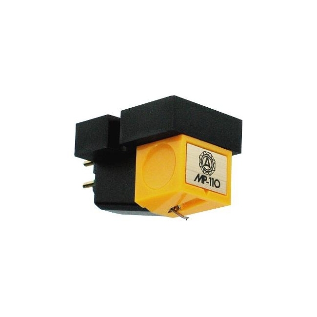 Nagaoka MP-110 - wkładka gramofonowa – nagaoka MP-110 – wkładka gramofonowa, ujęcie z przodu pokazujące