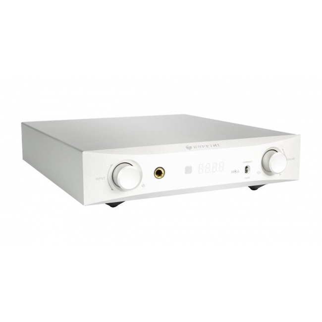 NuPrime DAC 9X srebrny – dodatkowe ujęcie urządzenia audio