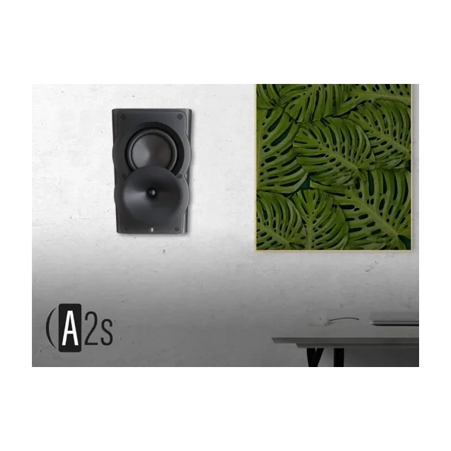 Perlisten A2s | Kolumny surround – kolumna zamontowana na ścianie w aranżacji wnętrza
