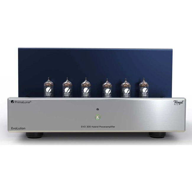 PrimaLuna EVO 300 Hybrid Poweramplifier – szczegółowe ujęcie produktu