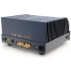 PrimaLuna EVO 300 Hybrid Poweramplifier — widok tyłu z terminalami głośnikowymi, złączami RCA/XLR i gniazdem zasilania