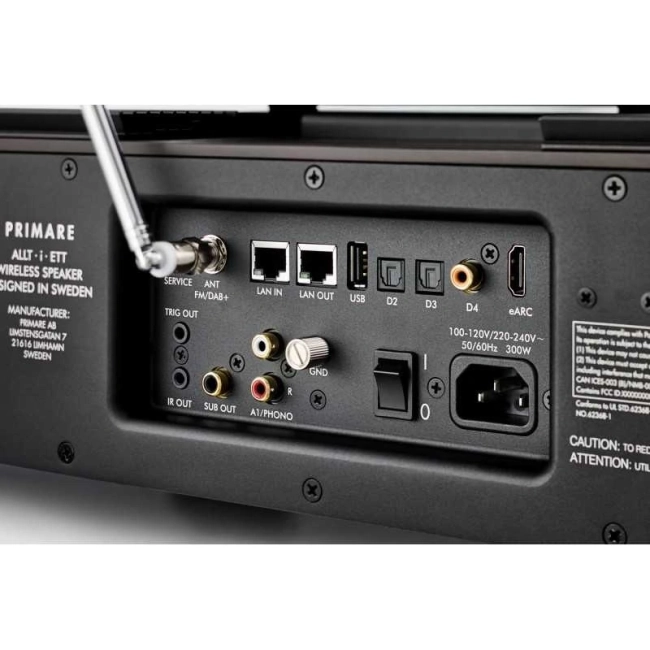 Primare Allt-i-Ett - Zintegrowany System All-in-One – Primare Allt-i-Ett – zintegrowany streamer