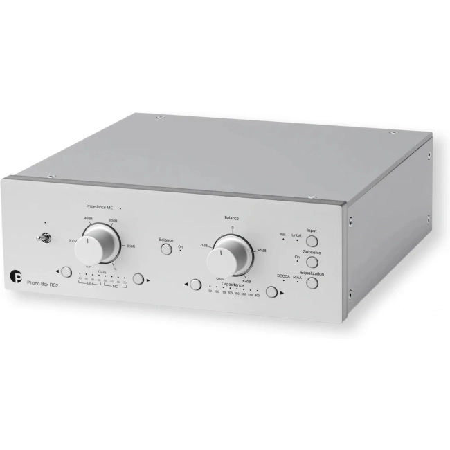 PHONO BOX RS2 - Przedwzmacniacz gramofonowy - SILVER