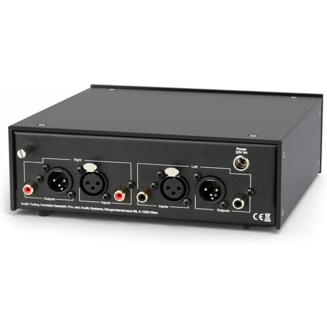 Pro-Ject Phono Box RS2 srebrny – dodatkowe ujęcie przedwzmacniacza gramofonowego
