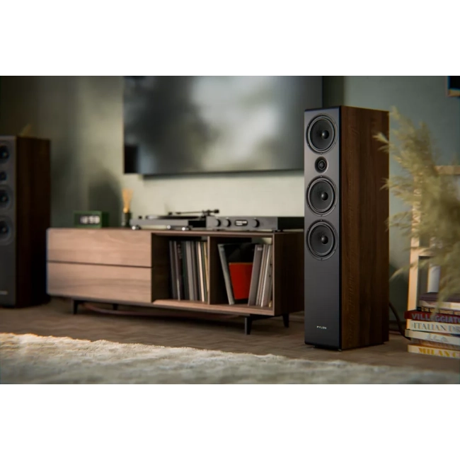 Pylon Audio Opal 30 mkII - Okleina-PCV | Dąb Naturalny – pylon Audio Opal 30 mkII – Okleina-PCV | Dąb Naturalny – aranżacyjne ujęcie w
