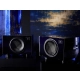 REL Reference No.36 - subwoofer – rEL Reference No.36 – subwoofer, tylni panel z wejściami i gniazdami połączeniowymi