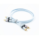 Supra Dual 2RCA-2RCA Blue 1m, interkonekt audio