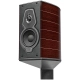 Sonus Faber Guarneri G5 Wenge - kolumny podstawkowe – sonus Faber Guarneri G5 Wenge – zbliżenie przednie na głośniki i fornir boku obudowy